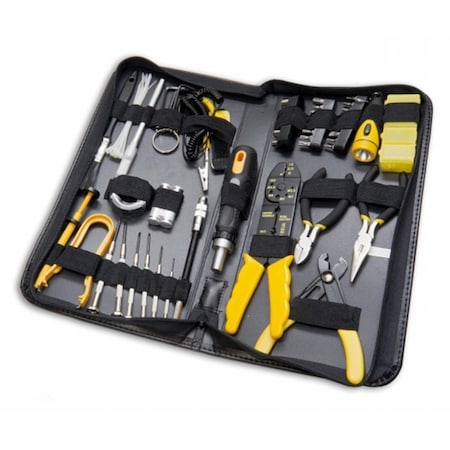 Syba Accessory 58 Piece Tool Kit for Handyman Computer Technician and Electrician SY-ACC65052